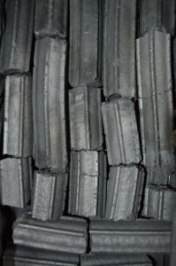 Charcoal briquettes,